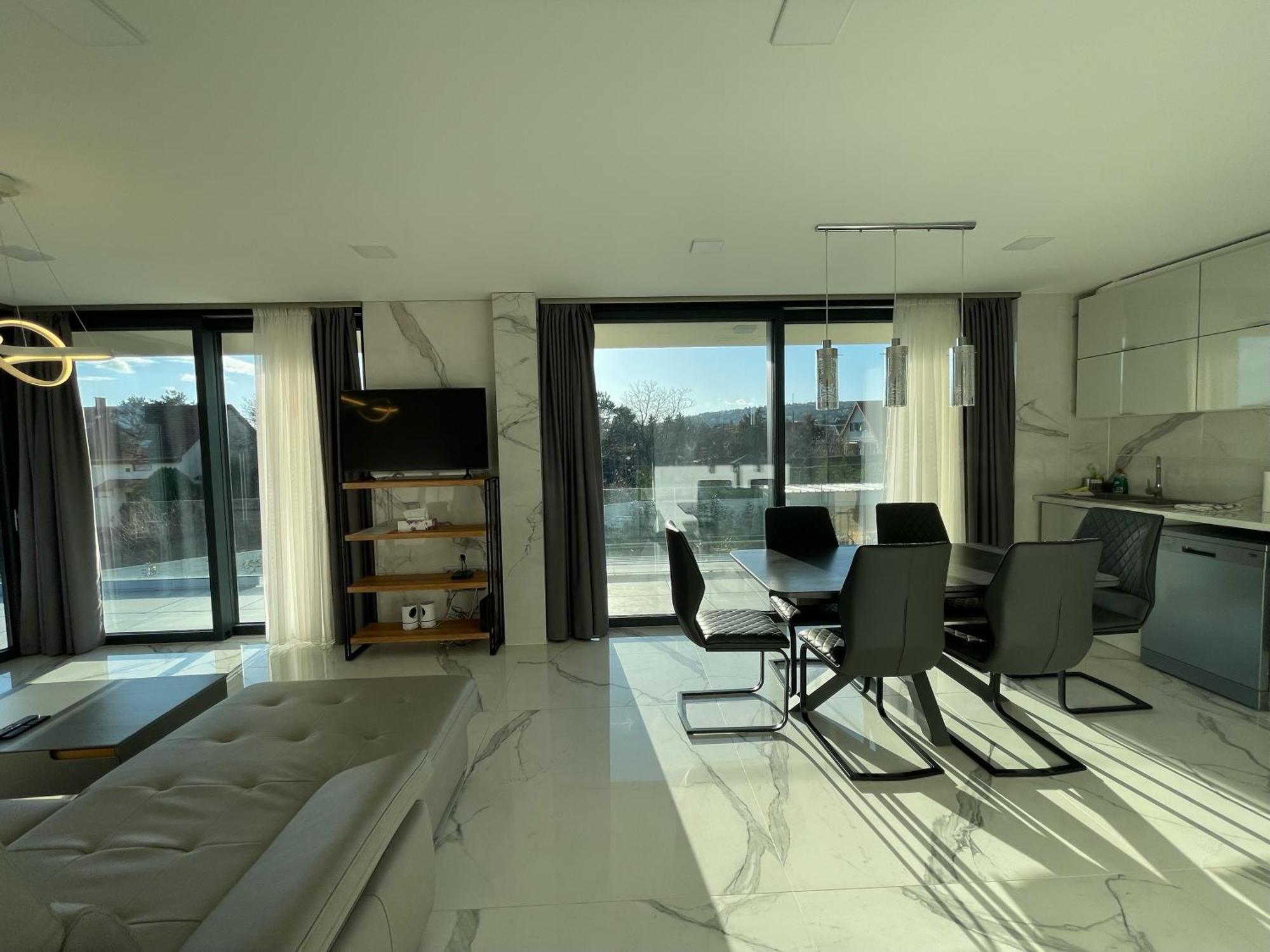 Luxury Apartments In Balatonalmadi, Almadi Lux Apartman II - Crystal White Εξωτερικό φωτογραφία